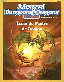 REF1 Écran du Maître de Donjon, France