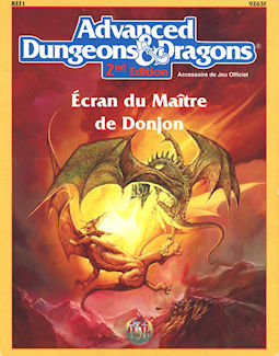 REF1 Écran du Maître de Donjon, France