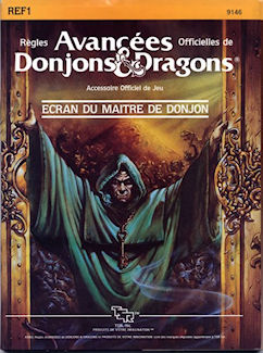 REF1 Écran du Maître de Donjon, France