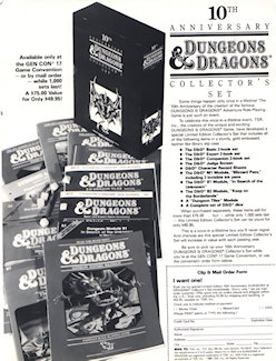 10th Anniversary Set, advertisement