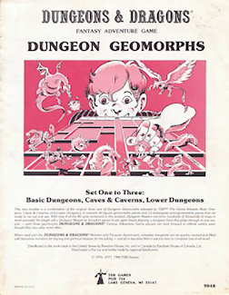Dungeon Geomorphs Sets One-Three, 1st printing