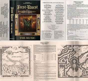 First Quest Music Album, Cassette version