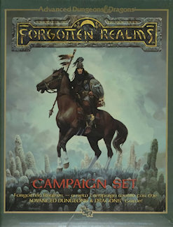 Forgotten Realms Campaign Setting, 1st printing