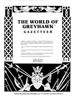 Gazetteer, 4th/5th print