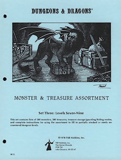 Monster & Treasure Assortment Set Three, 3rd/4th print