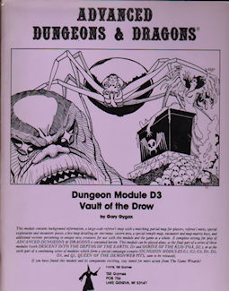 D3 Vault of the Drow, Australia
