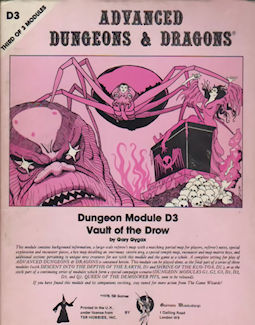 D3 Vault of the Drow, UK