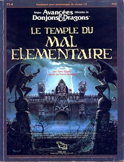 T1-4 Le Temple du Mal Elementaire, France