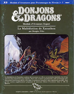 X3 La Malédiction de Xanathon, France 2nd print