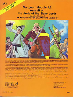 A3 Assault on the Aerie of the Slave Lords