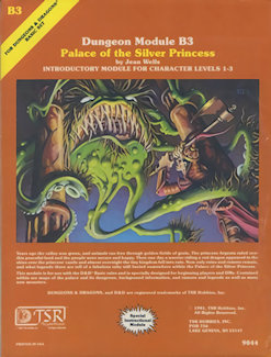B3 Palace of the Silver Princess, 1st printing
