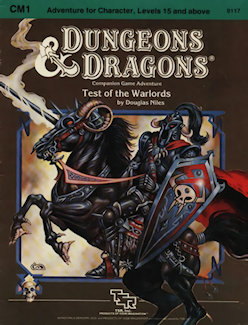 CM1 Test of the Warlords