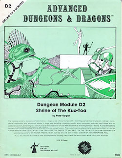 D2 Shrine of the Kuo-Toa, 5th printing