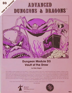 D3 Vault of the Drow, 4th-5th printing