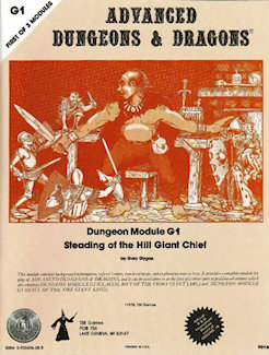 Steading of the Hill Giant Chief, 5th printing