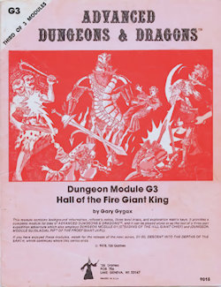 Hall of the Fire Giant King, 4th printing