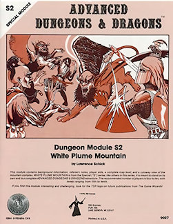 S2 White Plume Mountain, 9th printing