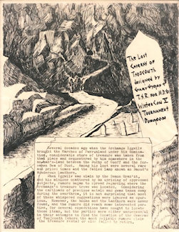 Lost Caverns of Tsojconth, 1st printing