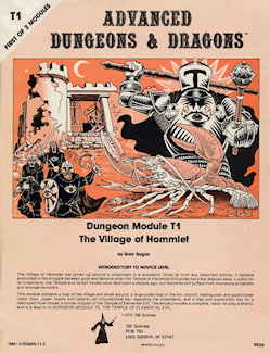 T1 Village of Hommlet, 3rd printing