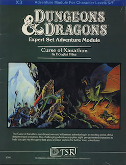X3 Curse of Xanathon, 1st printing