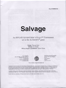 Salvage