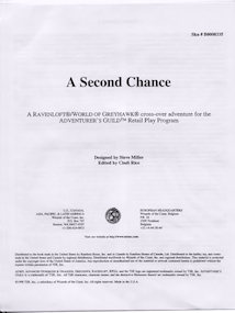 A Second Chance