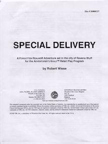 Special Delivery