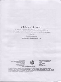 Children of Solace