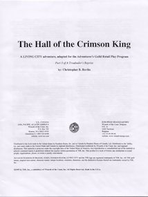 Hall of the Crimson King