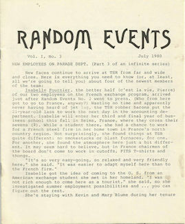 Random Events Jul 80