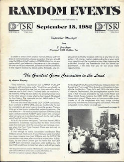 Random Events Sep 82