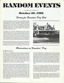 Random Events Oct 82