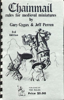 Chainmail, 3rd Edition, 3rd/4th print