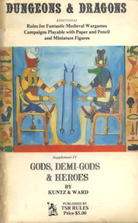 Gods, Demi-Gods, 1st-3rd print